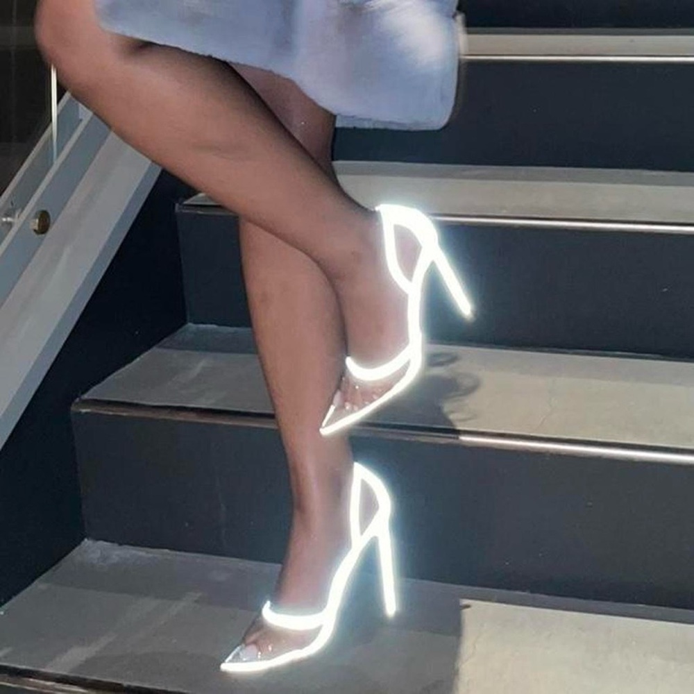 reflective heels